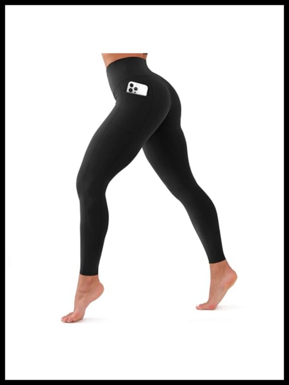 High Waisted Tummy Control Leggings Women Yoga Workout Pants Squat Proof